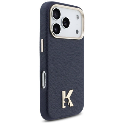 MagSafe Case for Apple iPhone 17 Pro, Karl Lagerfeld, Karl Head Logo, Blue