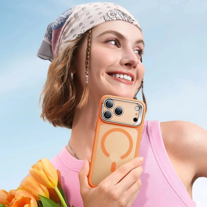 Puzdro MagSafe pre Apple iPhone 17 Pro Max, ESR, Classic Hybrid Kickstand, Saténová oranžová