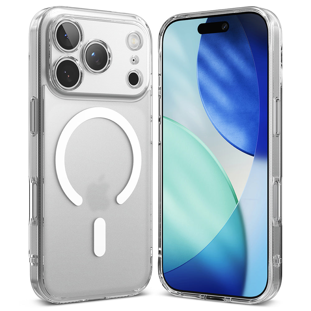 Puzdro MagSafe pre Apple iPhone 17 Pro Max, Ringke, Fusion, Matné Transparentné