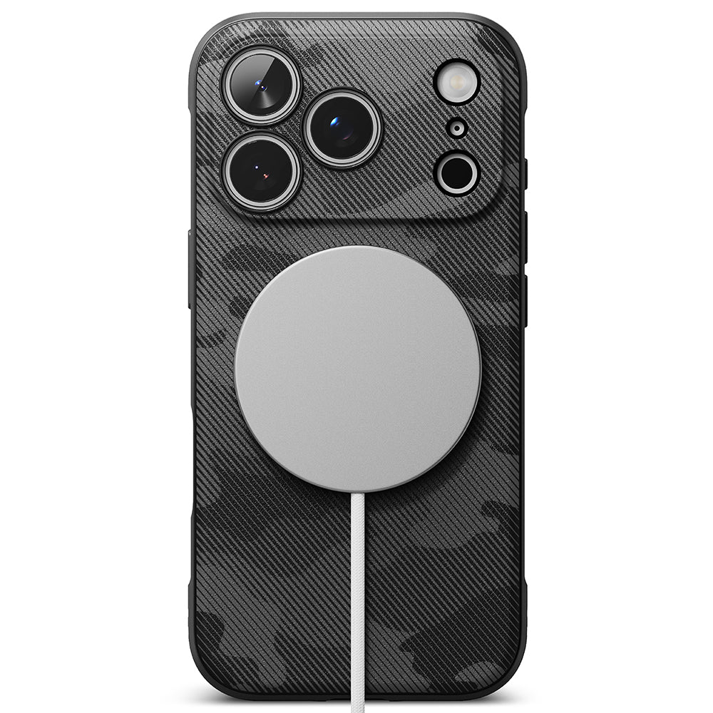 Puzdro MagSafe pre Apple iPhone 17 Pro Max, Ringke, Onyx, Camuflaj