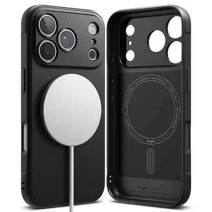 Puzdro MagSafe pre Apple iPhone 17 Pro Max, Ringke, Onyx, Čierne