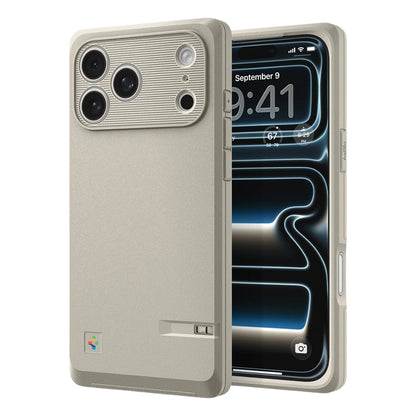 Puzdro MagSafe pre Apple iPhone 17 Pro Max, Spigen, Classic LS, Krémové ACS10478