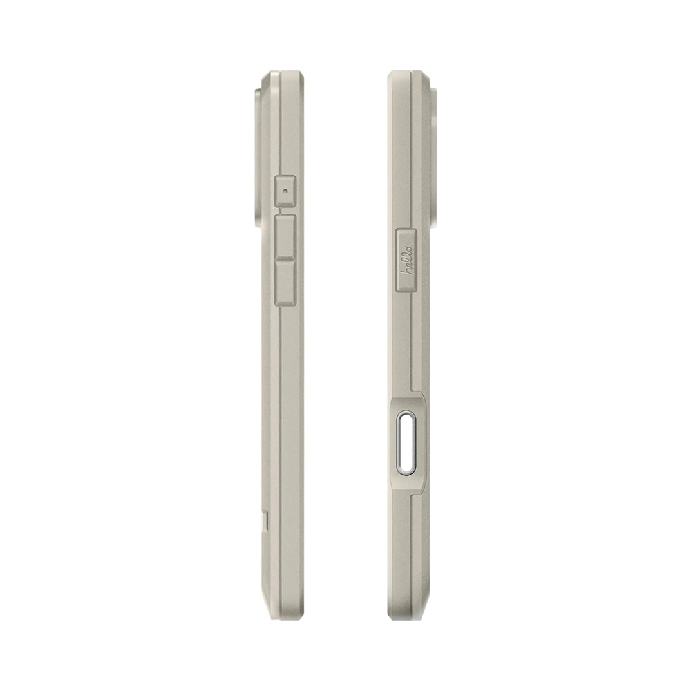Puzdro MagSafe pre Apple iPhone 17 Pro Max, Spigen, Classic LS, Krémové ACS10478