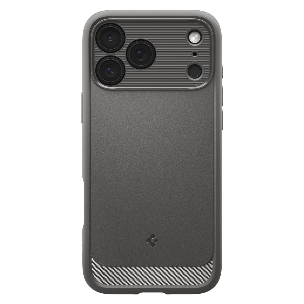 Puzdro MagSafe pre Apple iPhone 17 Pro Max, Spigen, Rugged Armor, Sivé