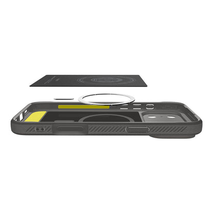 Puzdro MagSafe pre Apple iPhone 17 Pro Max, Spigen, Rugged Armor, Sivé