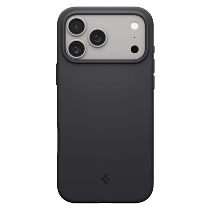 Puzdro MagSafe pre Apple iPhone 17 Pro Max, Spigen, Silicone Fit, Čierne