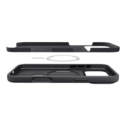 Puzdro MagSafe pre Apple iPhone 17 Pro Max, Spigen, Silicone Fit, Čierne