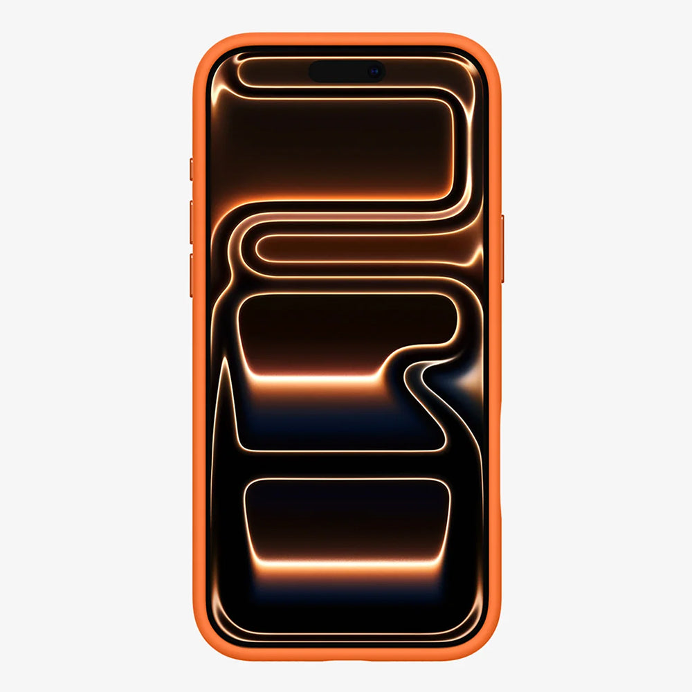 MagSafe puzdro pre Apple iPhone 17 Pro Max, Spigen, Silicone Fit, Oranžové ACS11378