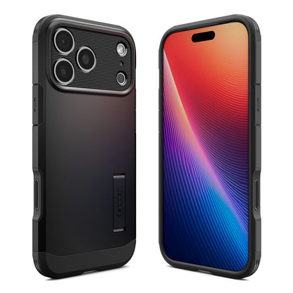 Puzdro MagSafe pre Apple iPhone 17 Pro Max, Spigen, Tough Armor T, Čierne