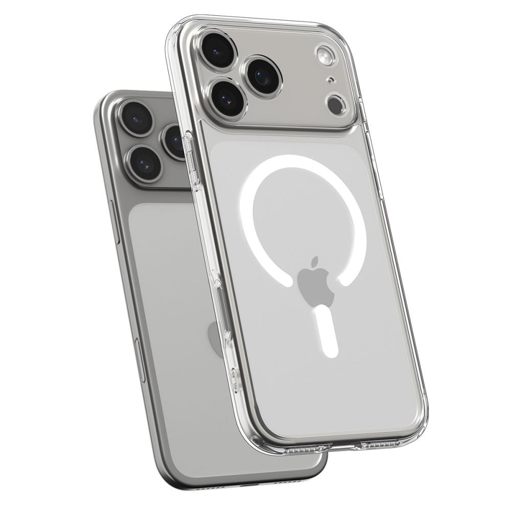 Puzdro MagSafe pre Apple iPhone 17 Pro Max, Spigen, Ultra Hybrid, Biela