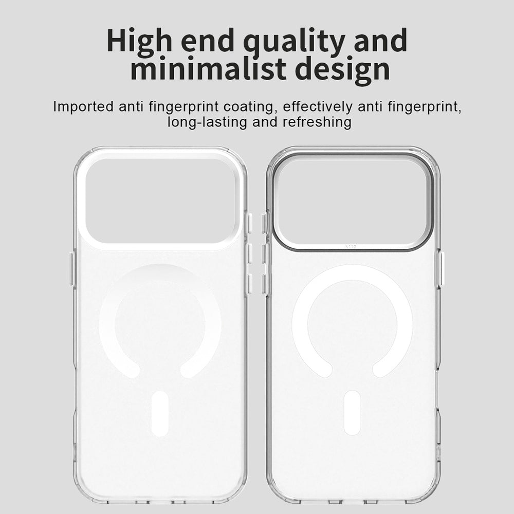 Puzdro MagSafe pre Apple iPhone 17 Pro Max, Techsuit, CandyCase, Biela