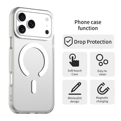 Puzdro MagSafe pre Apple iPhone 17 Pro Max, Techsuit, CandyCase, Biela