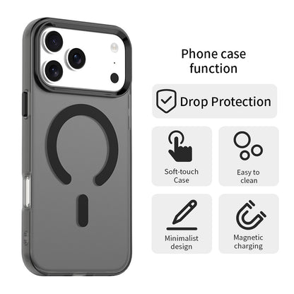 Puzdro MagSafe pre Apple iPhone 17 Pro Max, Techsuit, CandyCase, Čierne