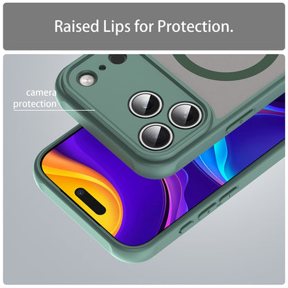 Puzdro MagSafe pre Apple iPhone 17 Pro Max, Techsuit, HaloFrost II, Zelená