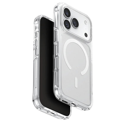 MagSafe Case for Apple iPhone 17 Pro Max, UNIQ, LifePro Xtreme MagClick, Transparent