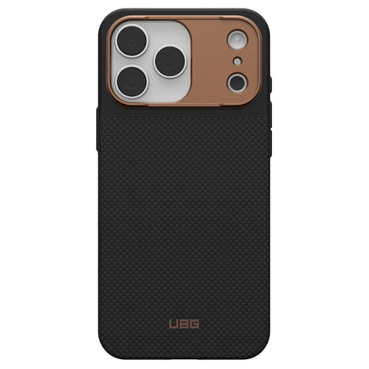 MagSafe puzdro pre Apple iPhone 17 Pro Max, Urban Armor Gear, Fibr Armr, Čierna Bronzová
