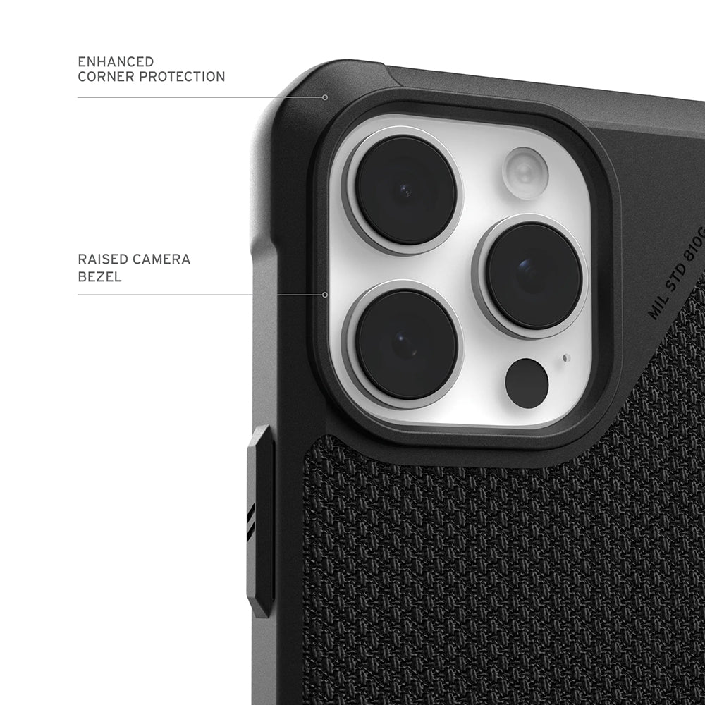 Puzdro MagSafe pre Apple iPhone 17 Pro Max, Urban Armor Gear, Metropolis LT Kevlar, Čierne