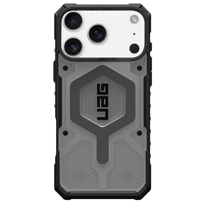 Puzdro MagSafe pre Apple iPhone 17 Pro Max, Urban Armor Gear, Pathfinder Clear, Sivá