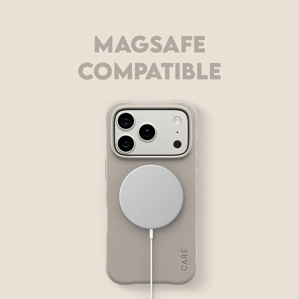 Puzdro MagSafe pre Apple iPhone 17 Pro, PanzerGlass, Care Fashionable, Béžová