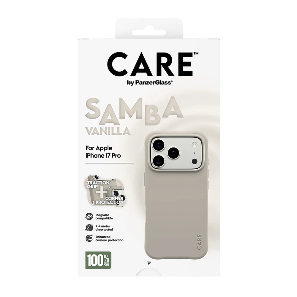 Puzdro MagSafe pre Apple iPhone 17 Pro, PanzerGlass, Care Fashionable, Béžová