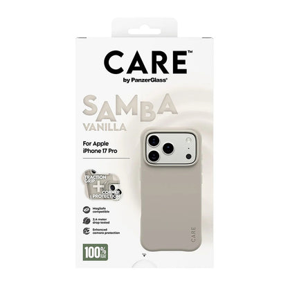 Puzdro MagSafe pre Apple iPhone 17 Pro, PanzerGlass, Care Fashionable, Béžová