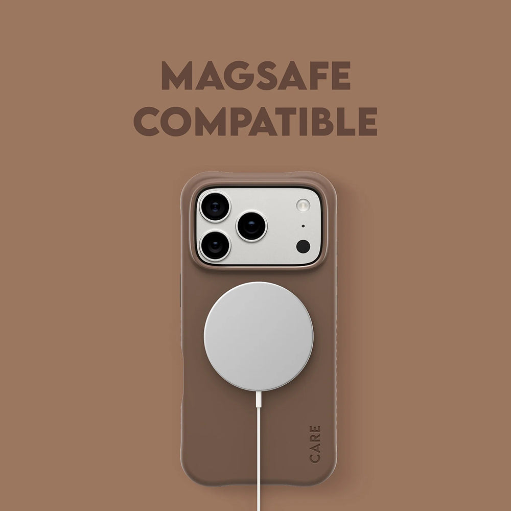 Puzdro MagSafe pre Apple iPhone 17 Pro, PanzerGlass, Care Fashionable, Hnedá