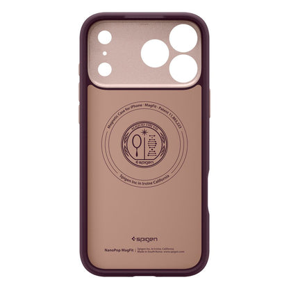 Puzdro MagSafe pre Apple iPhone 17 Pro, Spigen, Caseology Nano Pop, Višňová