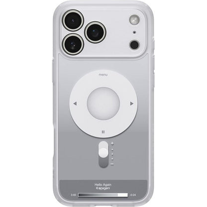 MagSafe Case for Apple iPhone 17 Pro, Spigen, Ultra Hybrid Classic, Silver