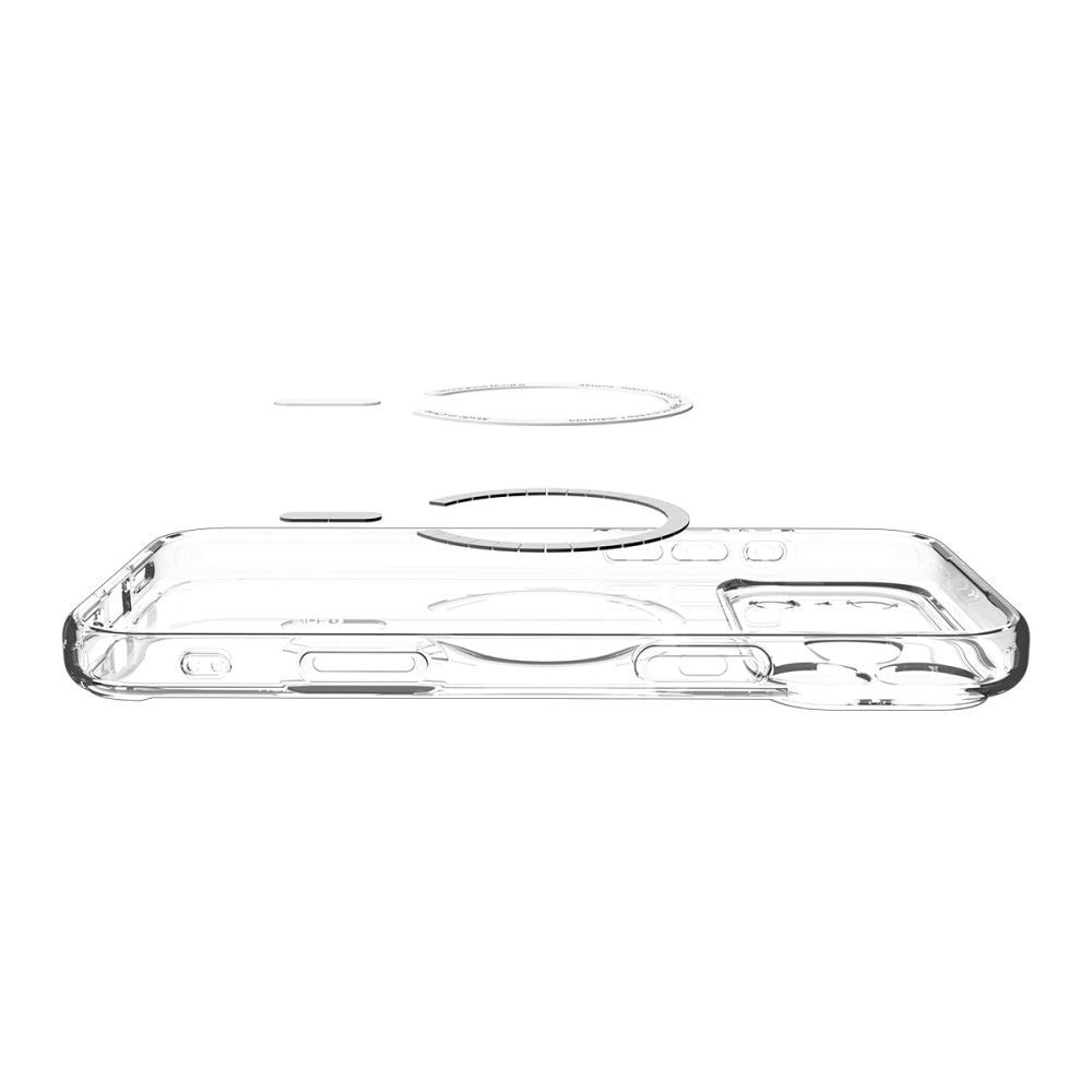 Puzdro MagSafe pre Apple iPhone 17 Pro, Spigen, Ultra Hybrid, Sivé