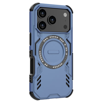 Puzdro MagSafe pre Apple iPhone 17 Pro, Techsuit, ArmorMag, Modrá