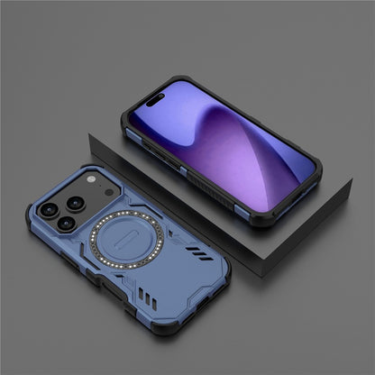 Puzdro MagSafe pre Apple iPhone 17 Pro, Techsuit, ArmorMag, Modrá
