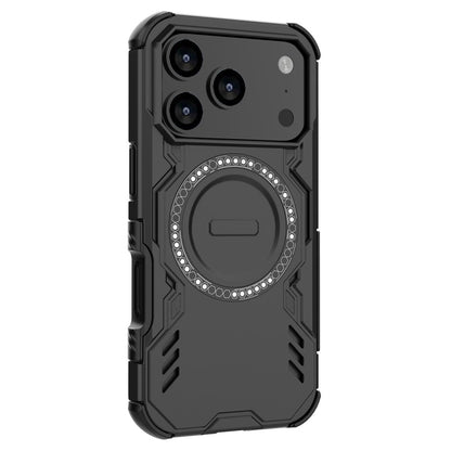 Puzdro MagSafe pre Apple iPhone 17 Pro, Techsuit, ArmorMag, Čierne
