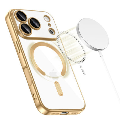 Puzdro MagSafe pre Apple iPhone 17 Pro, Techsuit, Luxury Crystal, Tmavozelená