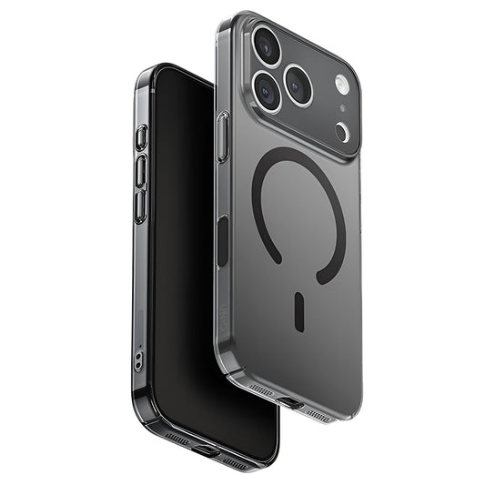 Puzdro MagSafe pre Apple iPhone 17 Pro, UNIQ, AirSuit MagClick, Čierne