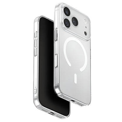 Puzdro MagSafe pre Apple iPhone 17 Pro, UNIQ, AirSuit MagClick, Priehľadné