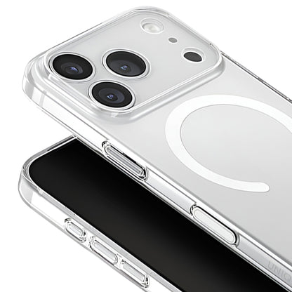 Puzdro MagSafe pre Apple iPhone 17 Pro, UNIQ, AirSuit MagClick, Priehľadné