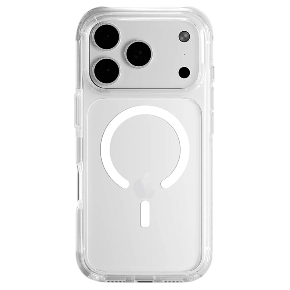 Puzdro MagSafe pre Apple iPhone 17 Pro, UNIQ, Combat MagClick, Biela