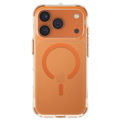 Puzdro MagSafe pre Apple iPhone 17 Pro, UNIQ, LifePro Xtreme MagClick, Oranžové