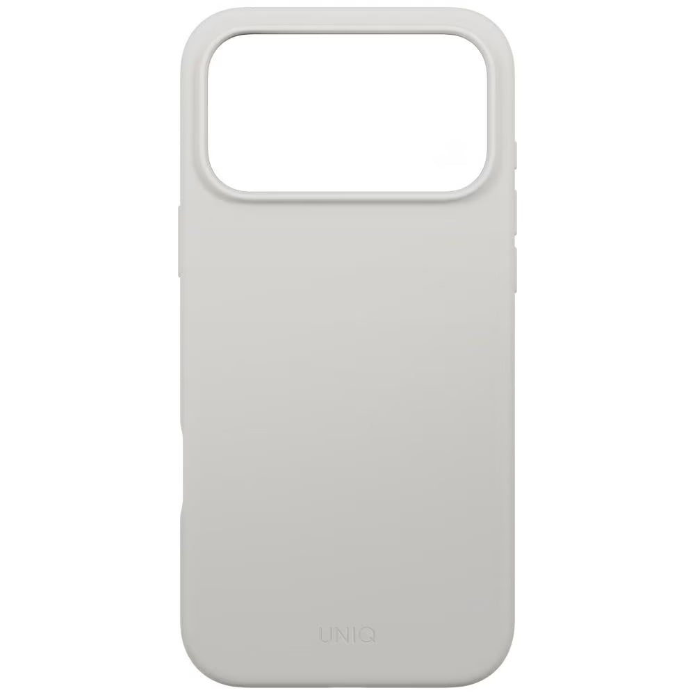 Puzdro MagSafe pre Apple iPhone 17 Pro, UNIQ, Lino MagClick, Sivé