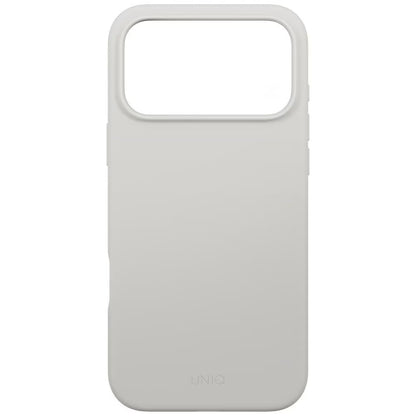 Puzdro MagSafe pre Apple iPhone 17 Pro, UNIQ, Lino MagClick, Sivé