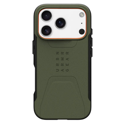 Puzdro MagSafe pre Apple iPhone 17 Pro, Urban Armor Gear, Civilian, Zelená