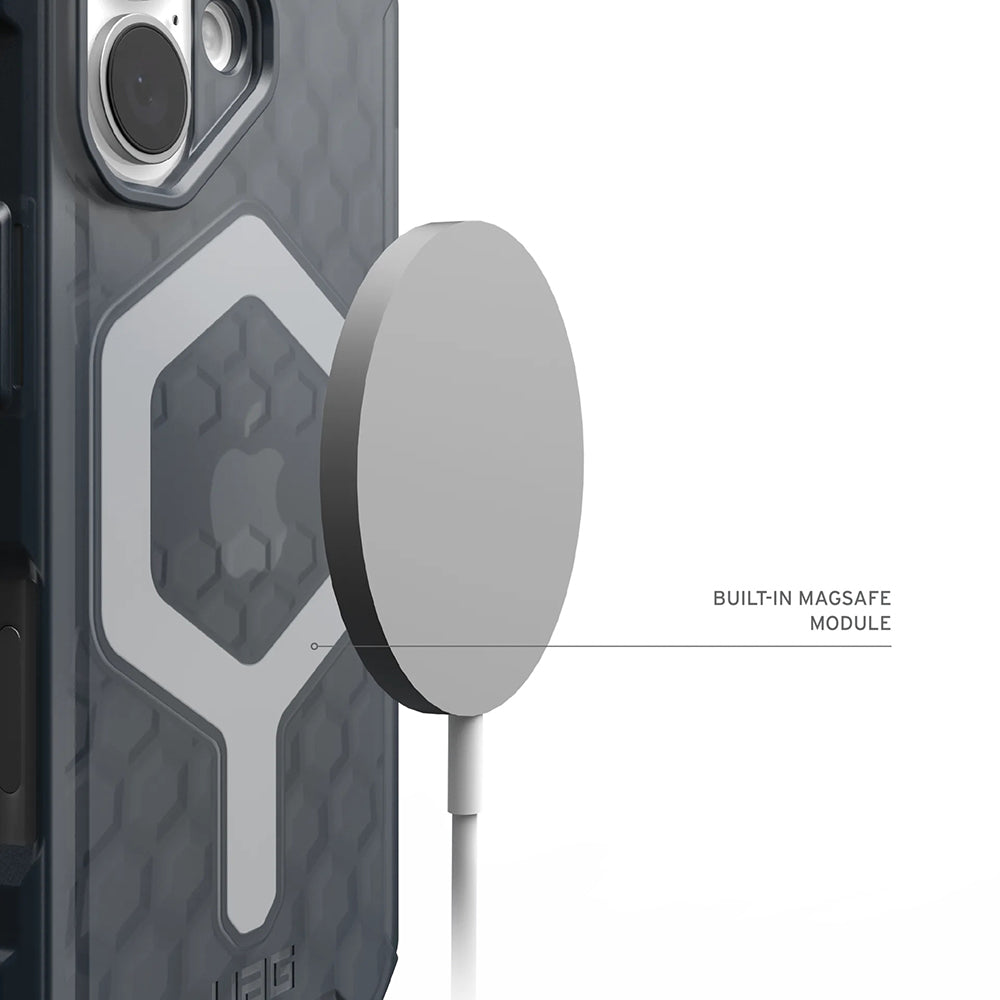 Puzdro MagSafe pre Apple iPhone 17 Pro, Urban Armor Gear, Essential Armor, Sivé