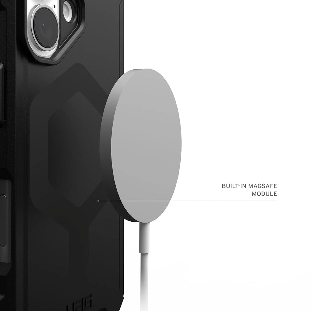 Puzdro MagSafe pre Apple iPhone 17 Pro, Urban Armor Gear, Essential Armor, Čierne
