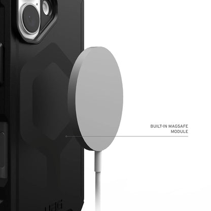 Puzdro MagSafe pre Apple iPhone 17 Pro, Urban Armor Gear, Essential Armor, Čierne