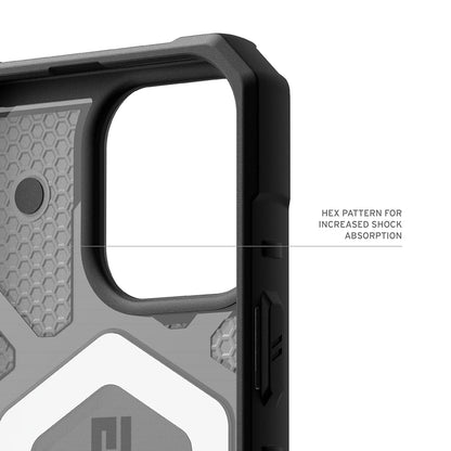 Puzdro MagSafe pre Apple iPhone 17 Pro, Urban Armor Gear, Pathfinder Clear, Sivé