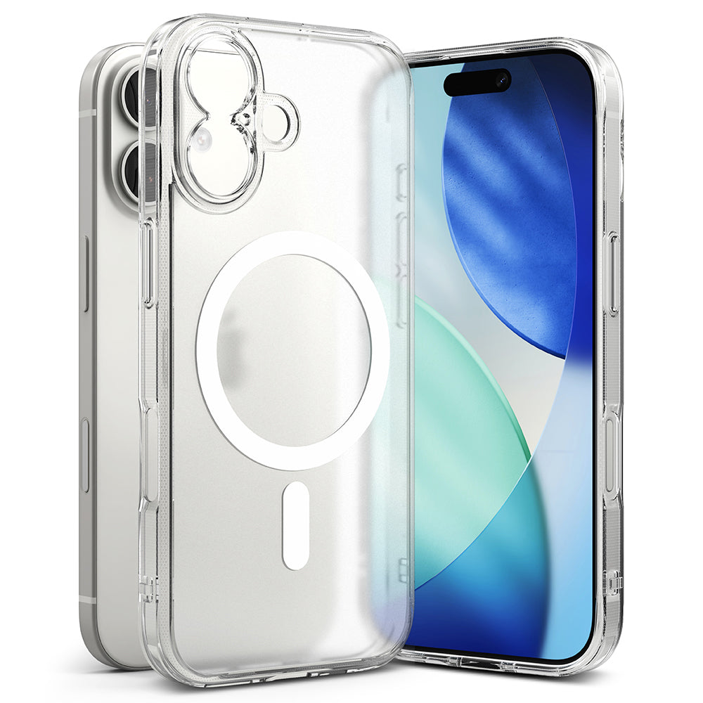 Puzdro MagSafe pre Apple iPhone 17, Ringke, Fusion, Matné Transparentné