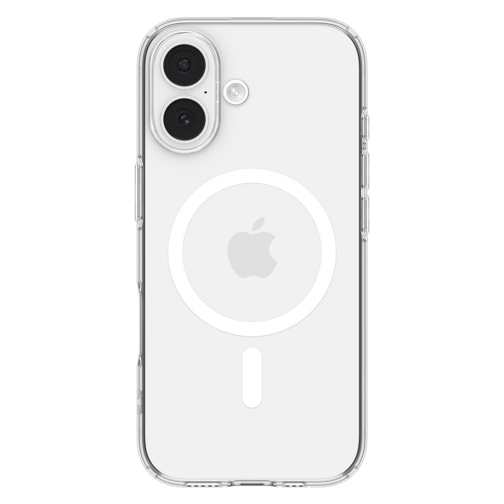 Puzdro MagSafe pre Apple iPhone 17, Spigen, Liquid Crystal, Biela
