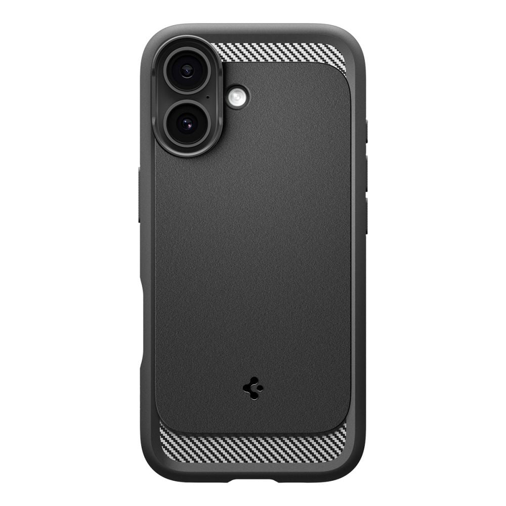 Puzdro MagSafe pre Apple iPhone 17, Spigen, Rugged Armor, Matná Čierna