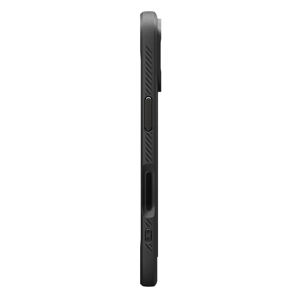 Puzdro MagSafe pre Apple iPhone 17, Spigen, Rugged Armor, Matná Čierna