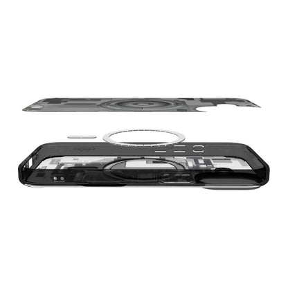 Puzdro MagSafe pre Apple iPhone 17, Spigen, Ultra Hybrid Zero One, Čierne